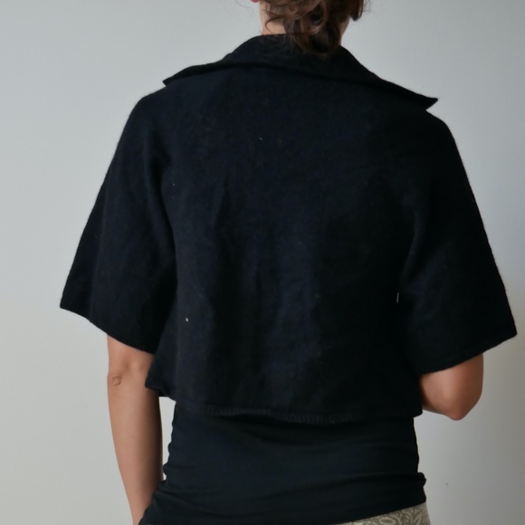 Wool-Angora Shrug - Picture 4 of 6